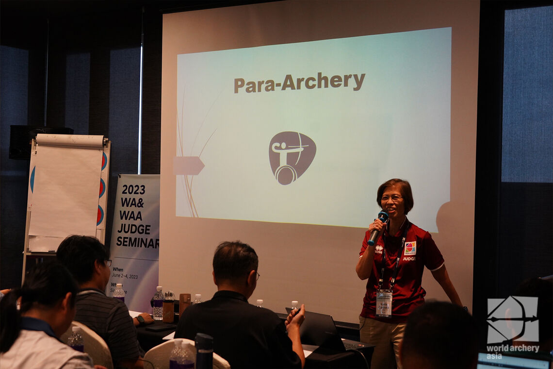 International judge seminar 2023 in Singapore.