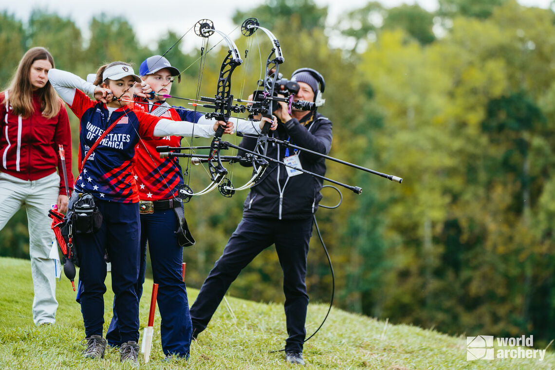 Finals of the 2024 World Archery Field Championships in Lac La Biche, Canada.