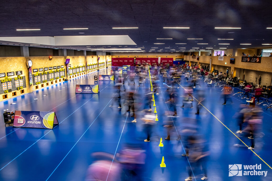 More than 300 archers compete in the 2024 Swiss Open Lausanne.