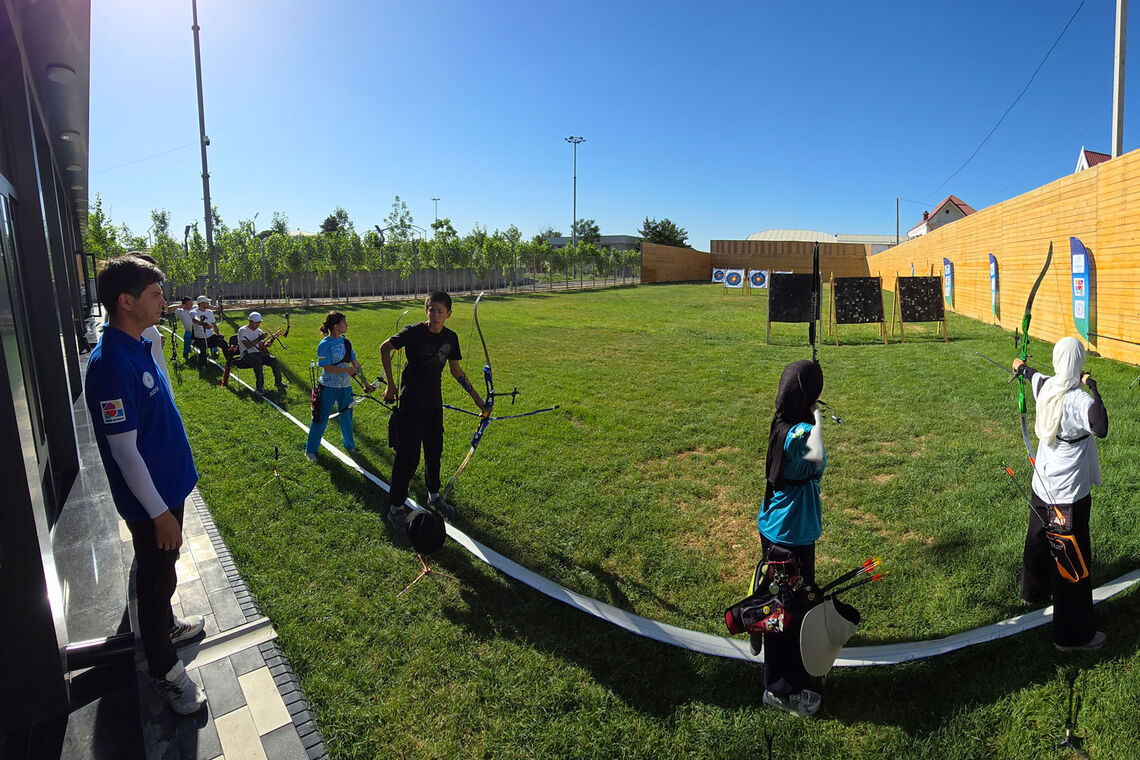 The training centre in Tashkent.