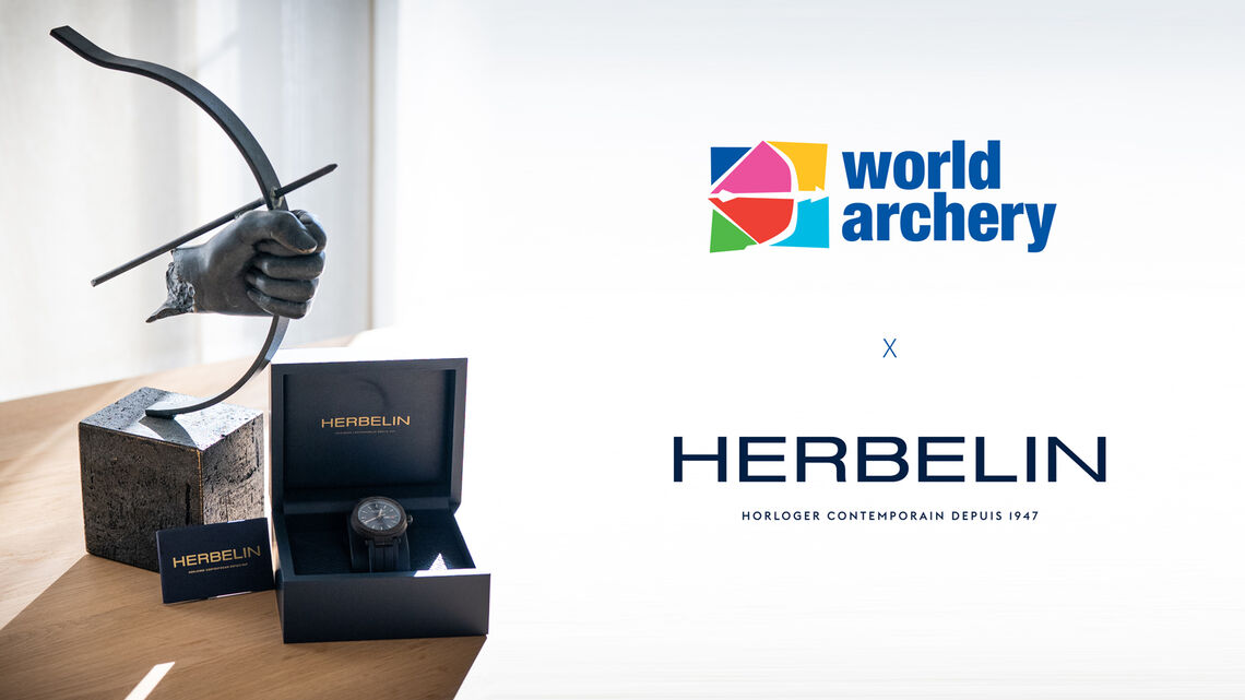 World Archery x Herbelin header.