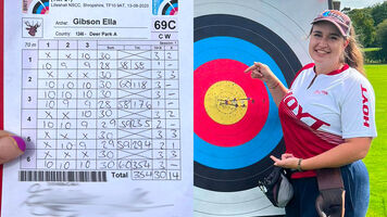 Gibson sets two new world records in 2023.