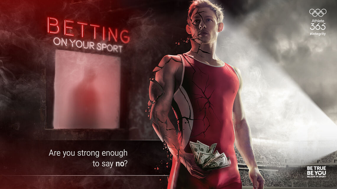 Betting on your own sport.