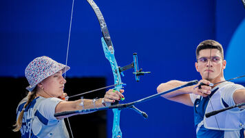 Lisa Barbelin and Thomas Chirault return to the French team in 2025 after medalling at Paris 2024 Olympics.