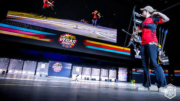 The main stage at the Vegas Shoot in 2025.
