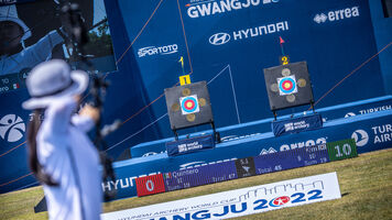 The second stage of the 2022 Hyundai Archery World Cup took place in Gwangju, Korea.