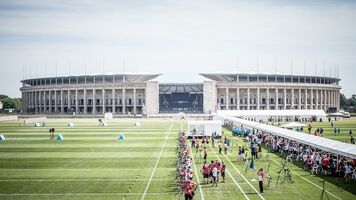 The Olympic Stadium in Berlin.
