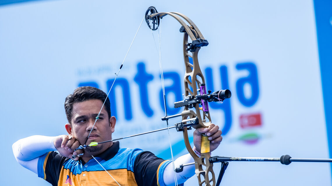 Juwaidi Mazuji shoots in Antalya.
