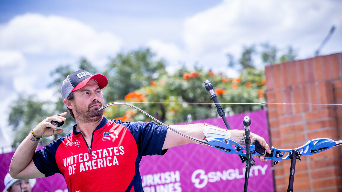 Brady Ellison leads SNGLRTY Prize for Precision rankings