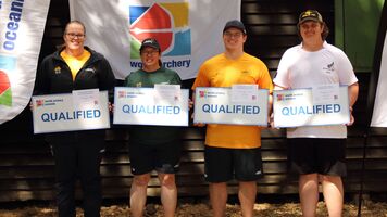 Four archers from Oceania qualified quota for the Chengdu 2025 World Games.