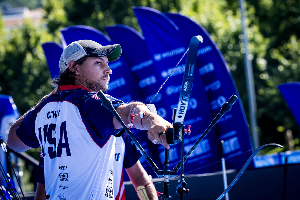 Trenton Cowles at Madrid 2025. 