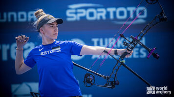 Lisell Jaatma shoots in Gwangju.