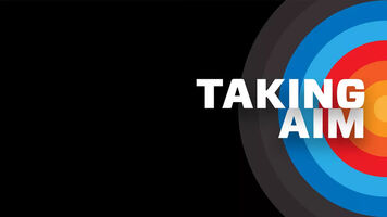 Taking Aim logo.
